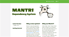 Desktop Screenshot of mantrijs.com